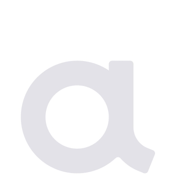 Zelf -adhesief huisnummer "a" - 40 mm in wit