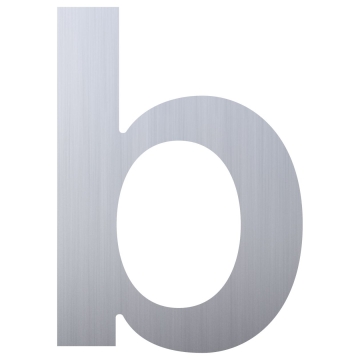 Huisnummer ''b'' RVS