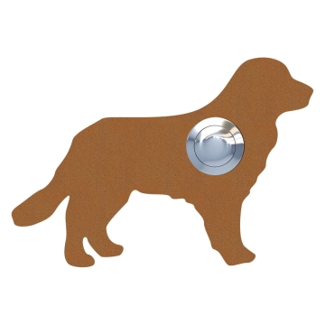 Deurbel Hond ''Baloe'' Okerbruin