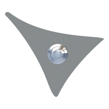 Deurbel zeil Grijs Mettallic