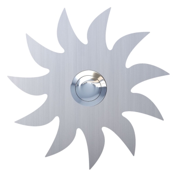 Deurbel zon RVS