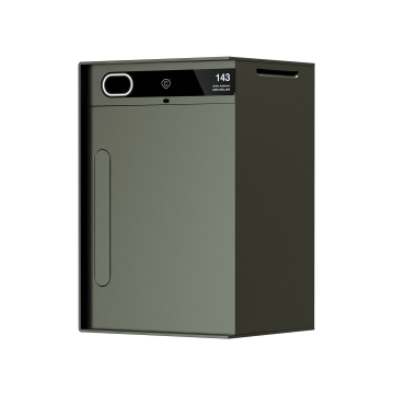 Smart Pakketbox Baby Custo - Olijf Zwart