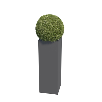 Bloempot Skinny Pillar Medium in Antraciet