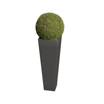 Bloempot Skinny Vase Medium in Antraciet