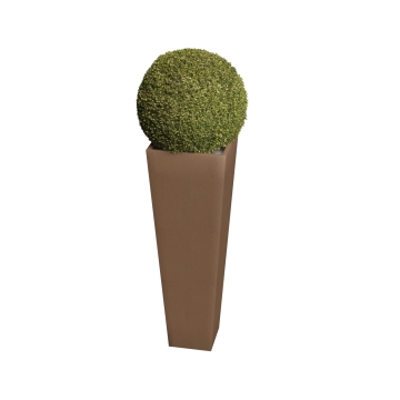 Bloempot Skinny Vase Medium in Okerbruin