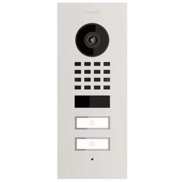 Inbouwdeurintercom Smart-IN Doorbird for Two D1102V in wit