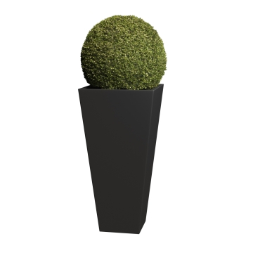 Bloempot Vase Medium in Zwart