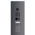 Intercomsysteem met standaard en Keypad module Smart Doorbird D1101KV  in antraciet thumbnail