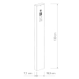 Intercomsysteem met standaard Smart for Two Doorbird D1102V  in beigegrijs thumbnail