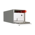 Brievenbus model Americano Wit met HPL-front | Muur thumbnail