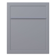 Brievenbus Base Grijs Metallic thumbnail