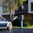 VW StationMaster for Two laadstation met bodemplaat in grijs thumbnail