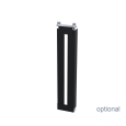 Oxford brievenbus in bruin met houten handvat thumbnail