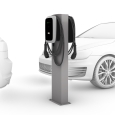 VW StationMaster for Two laadstation met bodemplaat in grijs thumbnail