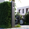 Intercomsysteem met standaard inclusief bodemplaat Smart for Two Doorbird D1102V  in RVS-look thumbnail