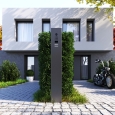 Intercomsysteem met standaard inclusief bodemplaat Smart for Two Doorbird D1102V  in RVS-look thumbnail