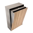 Brievenbus Faro RVS met HPL-front thumbnail