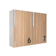 Brievenbus Faro RVS met HPL-front thumbnail