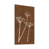 Cortenstaal paneel naturel