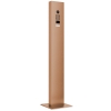 Intercomsysteem met standaard inclusief bodemplaat Smart Doorbird D1101V  in Bronzen uitstraling