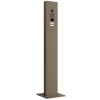 Intercomsysteem met standaard inclusief bodemplaat Smart for Two Doorbird D1102V  in beigegrijs
