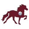 Deurbel Friespaard Rood