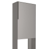 Vrijstaande brievenbus Faro Grijs Metallic