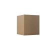 Wandlamp “Cube Quarto” in de kleur roest