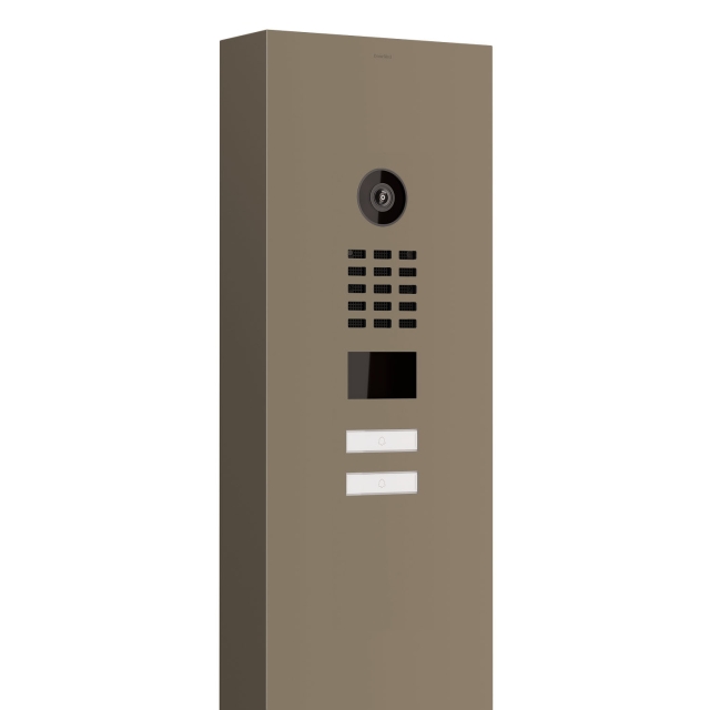 Intercomsysteem met standaard Smart for Two Doorbird D1102V  in beigegrijs