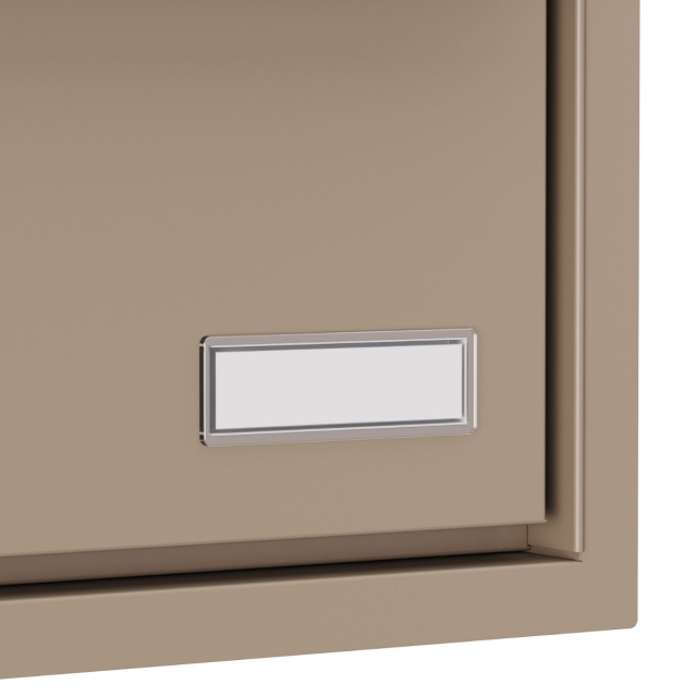 Inbouwbrievenbus Eindhoven for Four in Beige