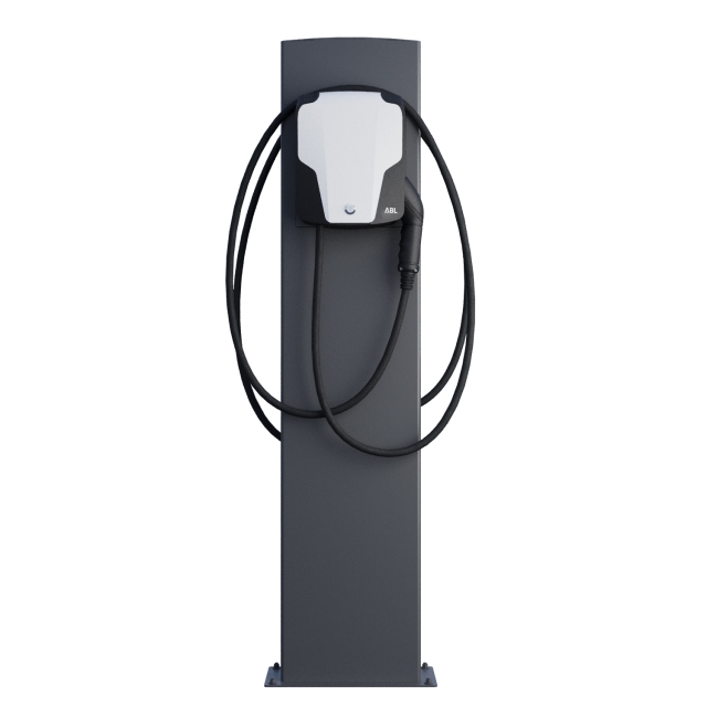 ABL Wallbox Standvoet for Two met bodemplaat in antraciet