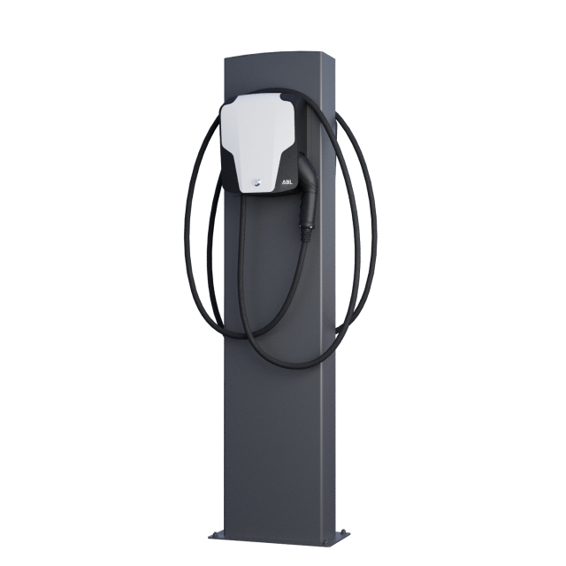 ABL Wallbox Standvoet for Two met bodemplaat in antraciet