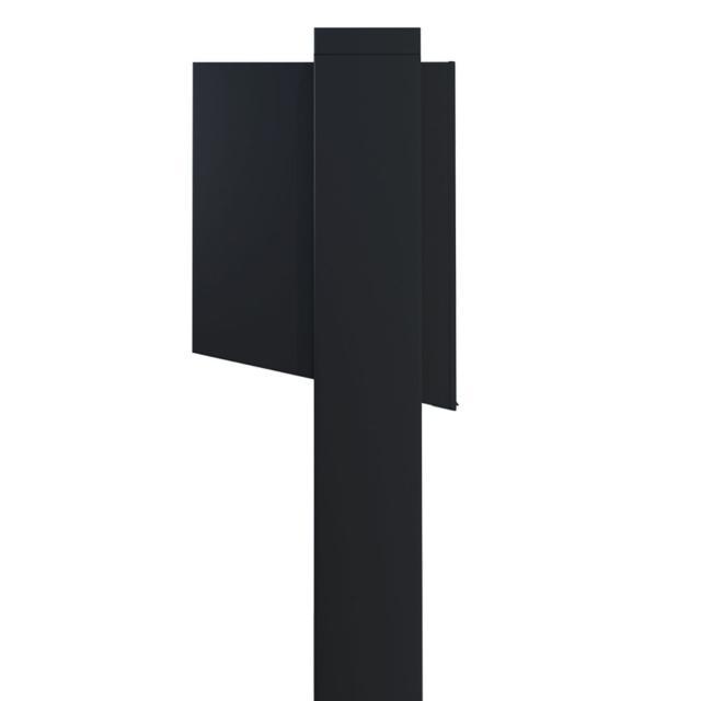Postkastsysteem Flag voor vier Zwart