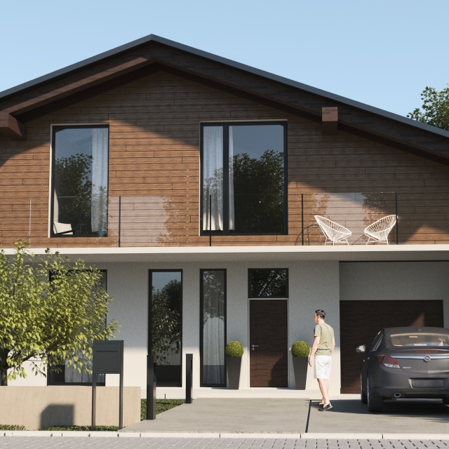Vrijstaande brievenbus Base RVS
