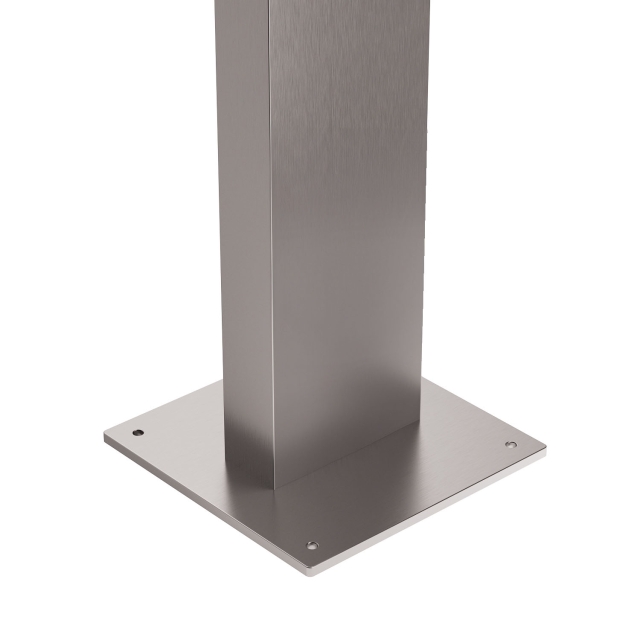 Intercomsysteem met standaard inclusief bodemplaat Smart for Two Doorbird D1102V  in RVS-look