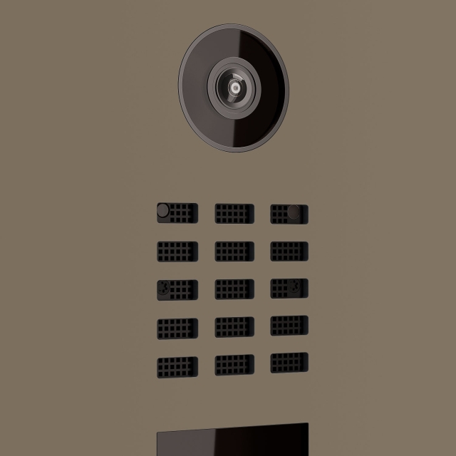 Intercomsysteem met standaard Smart for Two Doorbird D1102V  in beigegrijs