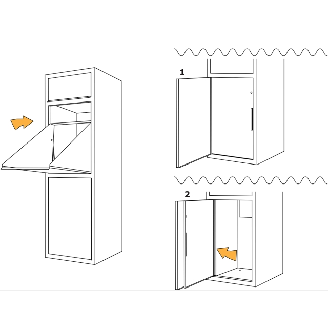 Pakketbox Koloss Zwart