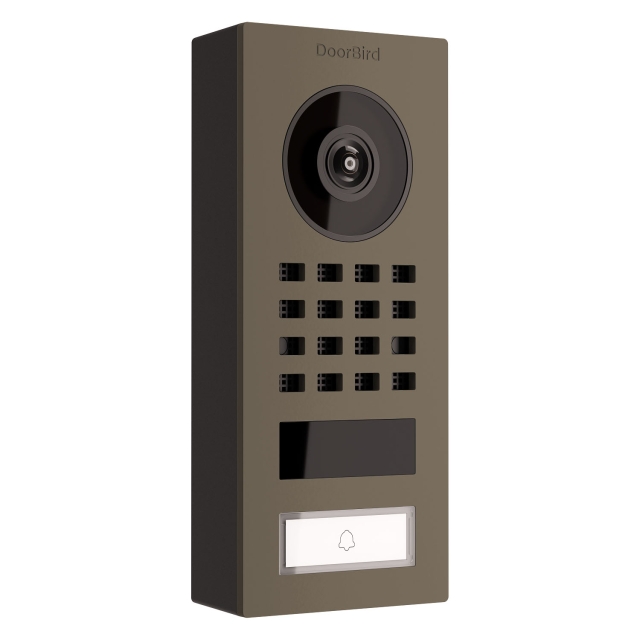 Opbouw deurintercom Smart-ON Doorbird D1101V  in Beige-grijs