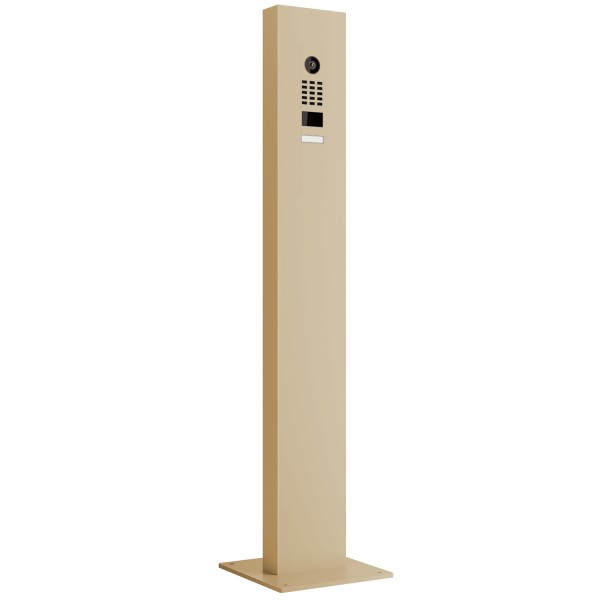 Intercomsysteem met standaard inclusief bodemplaat Smart Doorbird D1101V in beige