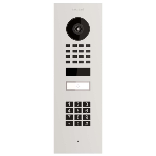 Inbouwdeurintercom Smart-IN Doorbird D1101KV met Keypad module in wit