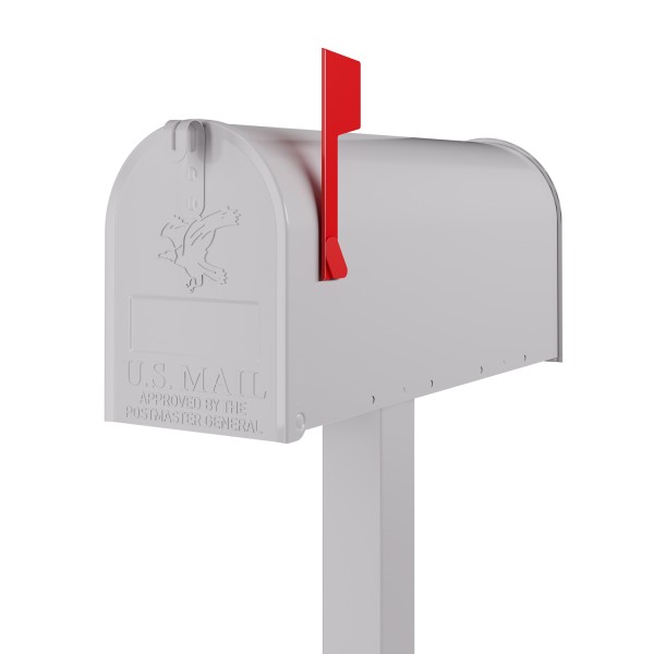 Amerikaanse brievenbus US Maibox Wit