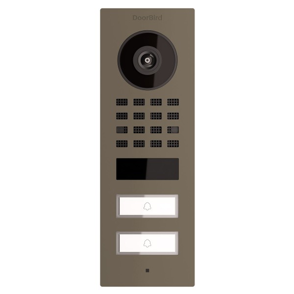 Opbouw deurintercom Smart-ON for TWO Doorbird D1102V in Beige-grijs