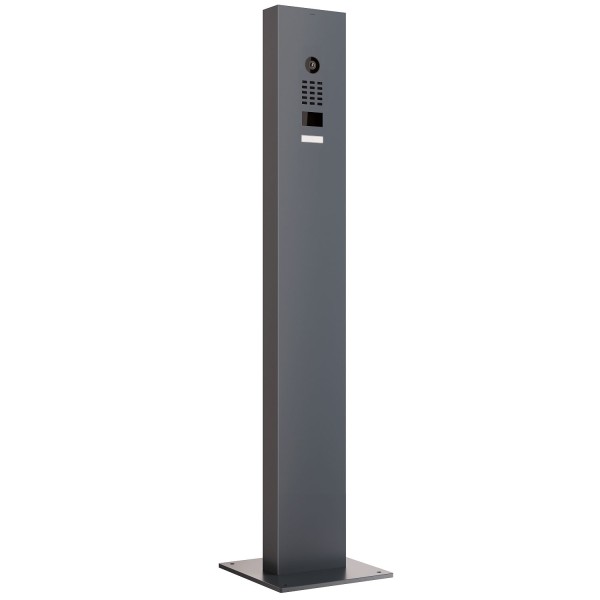 Intercomsysteem met standaard inclusief bodemplaat Smart Doorbird D1101V in antraciet