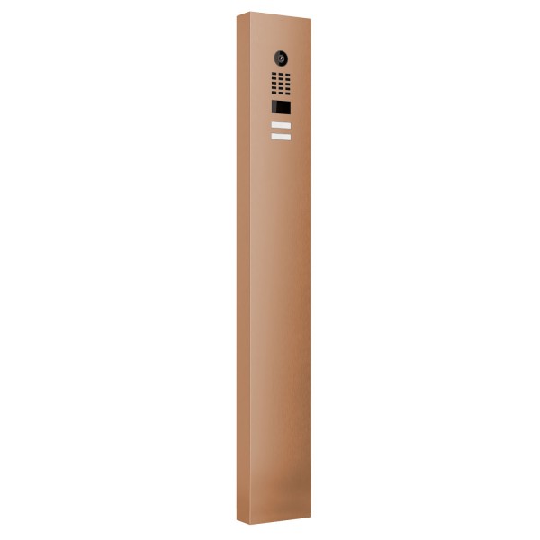 Intercomsysteem met standaard Smart for Two Doorbird D1102V in Bronzen uitstraling