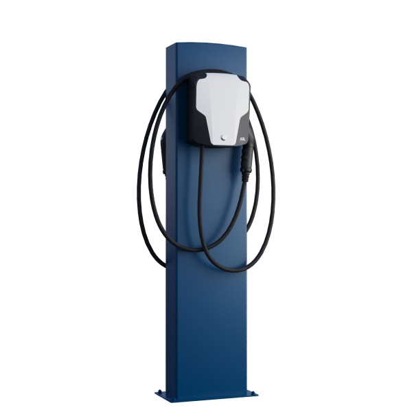 ABL Wallbox Standvoet for Two met bodemplaat in blauw