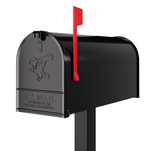 Amerikaanse brievenbus Big US Maibox Zwart