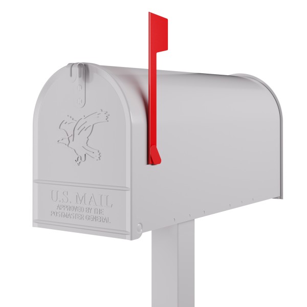 Amerikaanse brievenbus Big US Maibox Wit