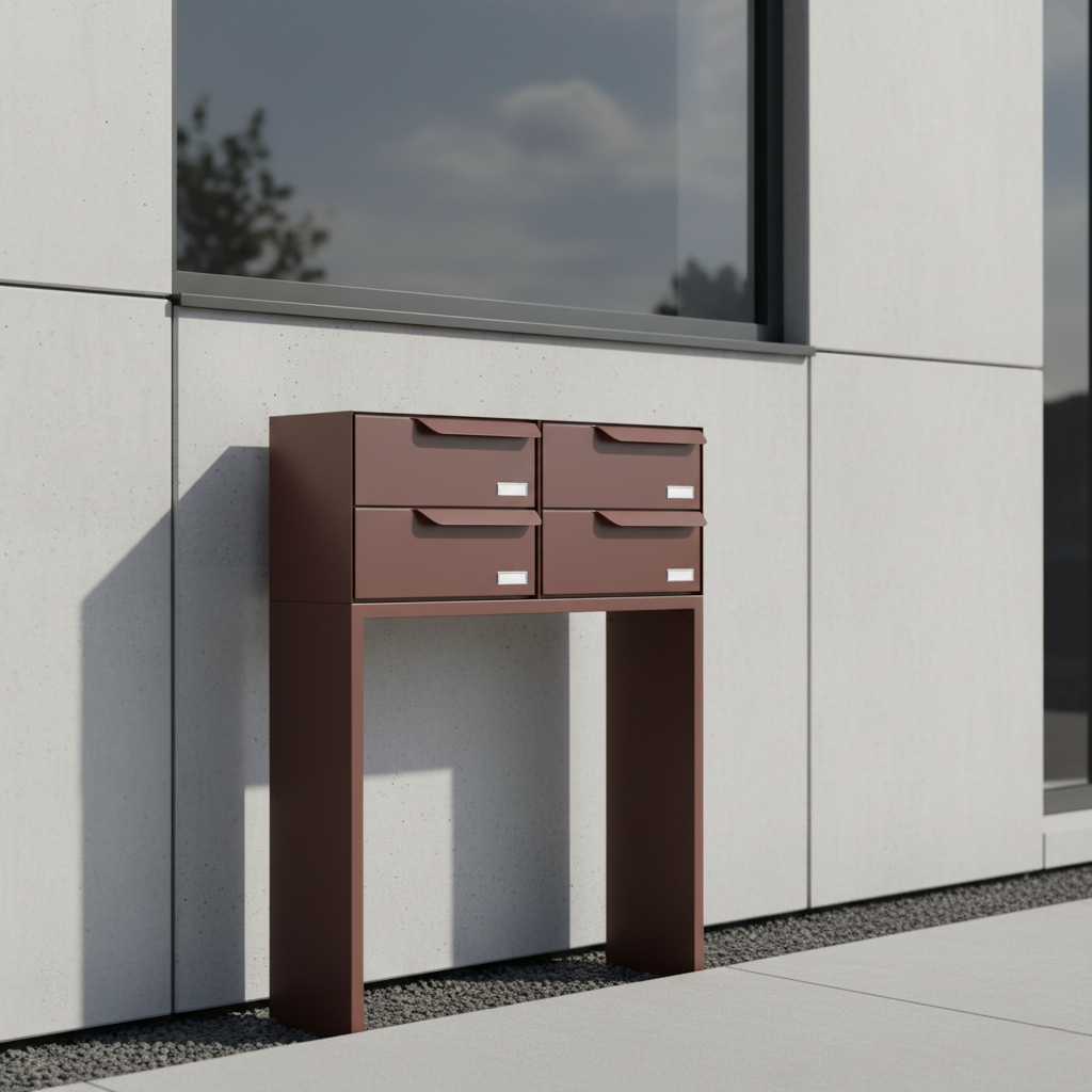 Waarom architecten kiezen voor bepaalde vormen en kleuren van brievenbussen