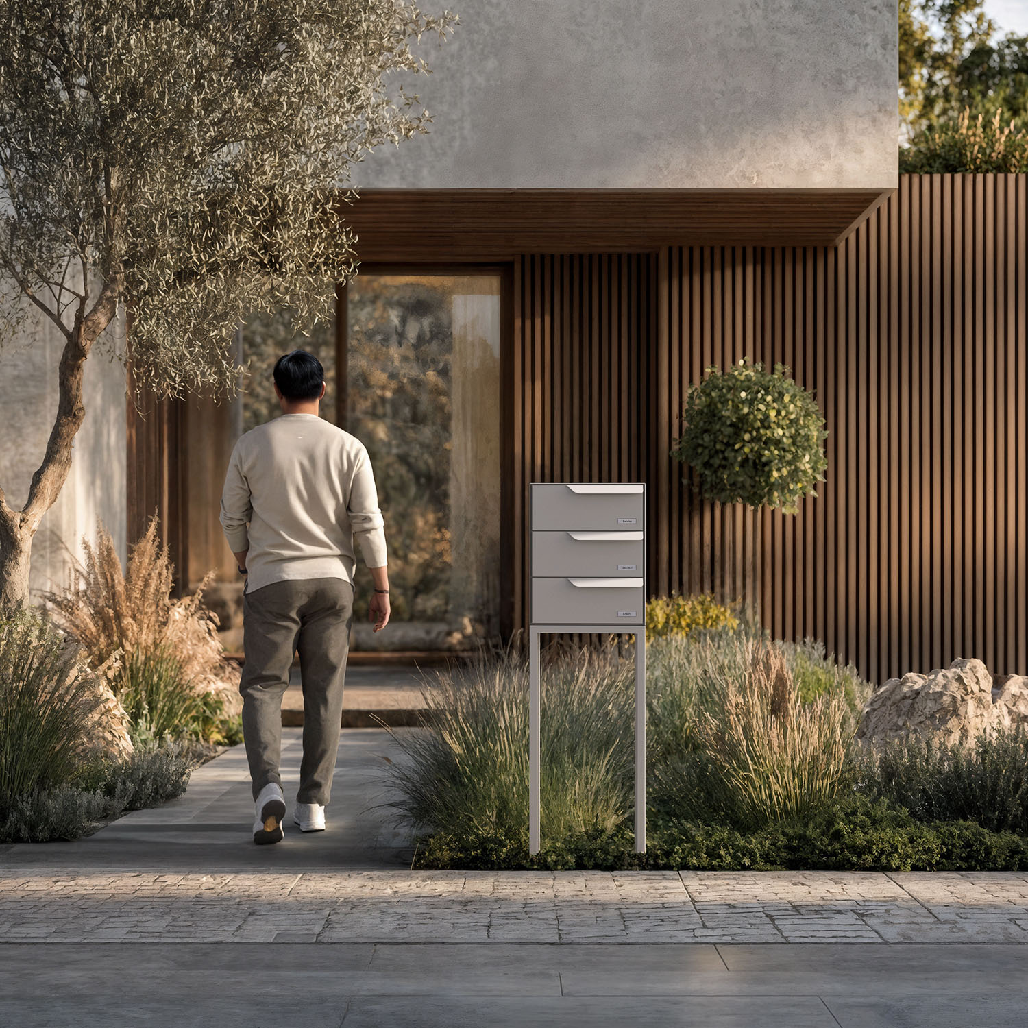 Kleurentrends 2025: Brievenbussen in RAL-kleuren passend bij uw voordeur