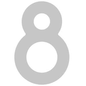 Huisnummer ''8''